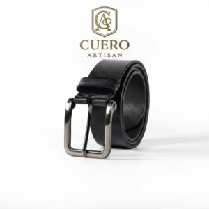 Sterling Core Black Belt – Premium Automatic Leather Ratchet Belt