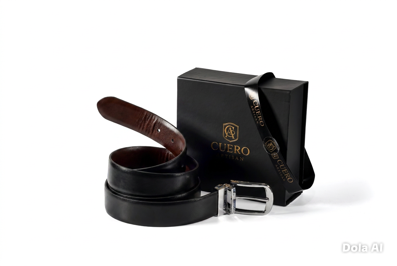 Dual Eclipse Belt – Premium Reversible Automatic Leather Belt - Image 3