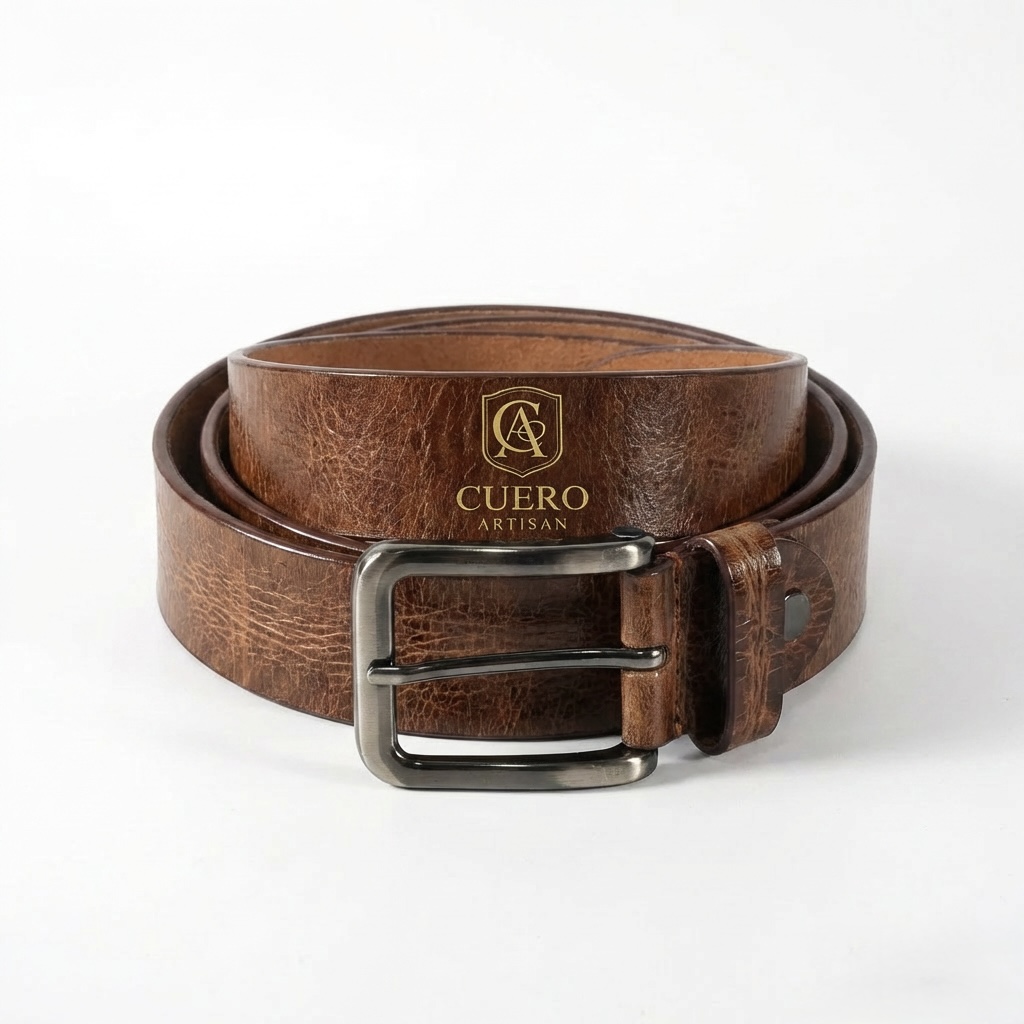 Rustik Grain Tan Belt – Premium Leather Casual & Formal Belt - Image 8