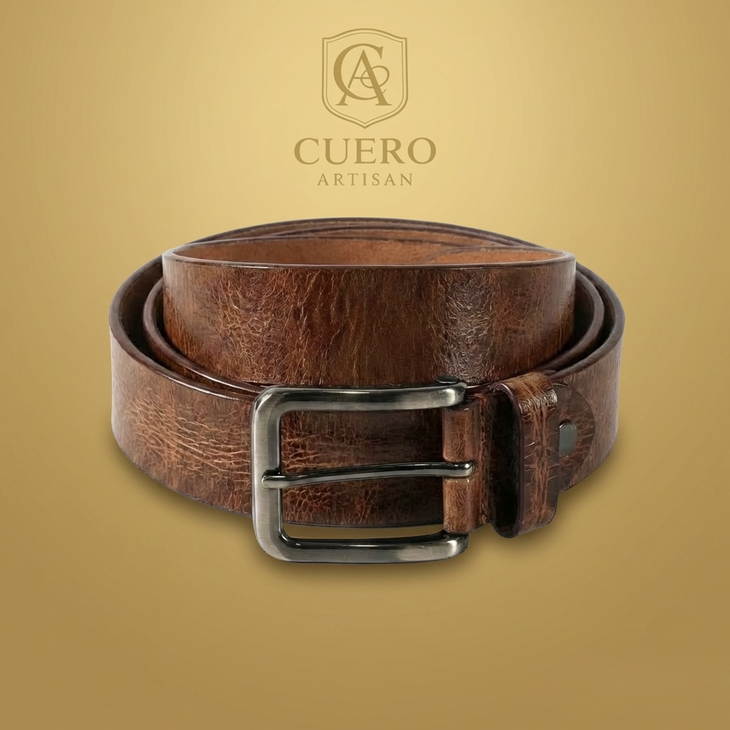 Rustik Grain Tan Belt – Premium Leather Casual & Formal Belt - Image 7