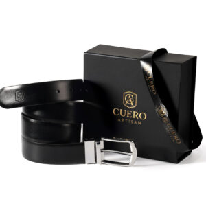 Dual Eclipse Belt – Premium Reversible Automatic Leather Belt