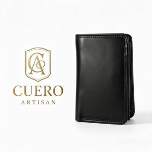 Velvet Noir Wallet – Premium Black Luxury Card & Cash Holder