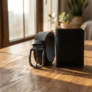 Velvet Noir Wallet – Premium Black Luxury Card & Cash Holder