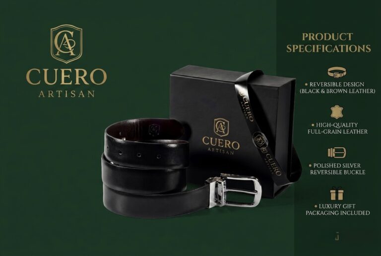 Cuero Artisan leather gift box for weddings and special occasions