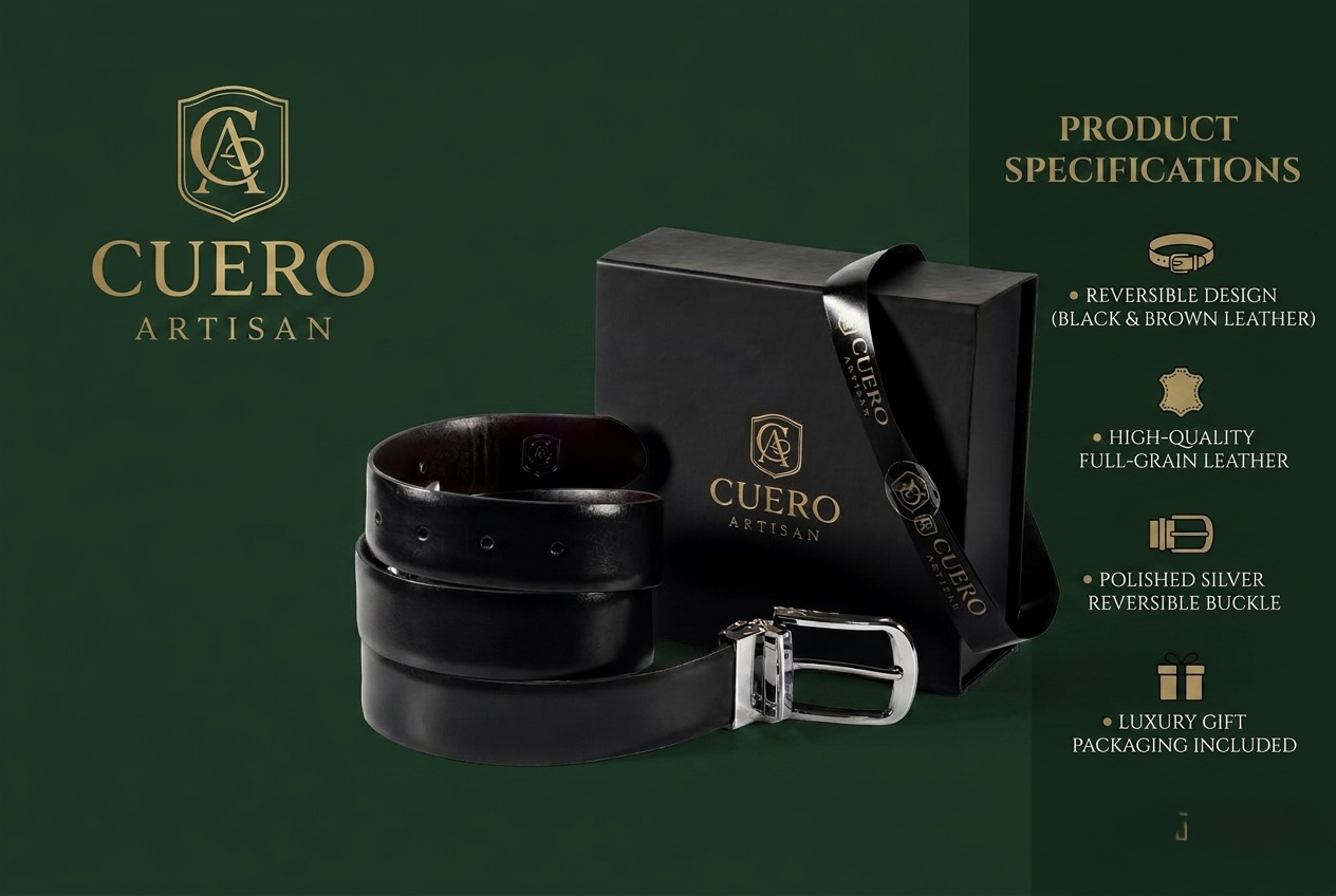 Cuero Artisan leather gift box for weddings and special occasions