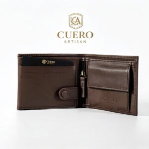 Timber Craft Wallet – Premium Handmade Wooden Finish Leather Wallet