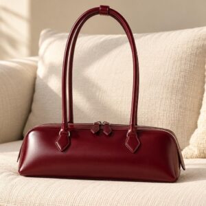 The Notting Hill Leather Baguette Bag