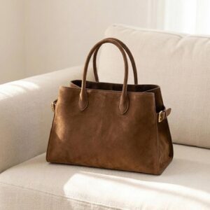 The Hampstead Suede Leather Tote